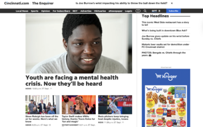 Cincinnati Enquirer features HEY! Youth Fellows